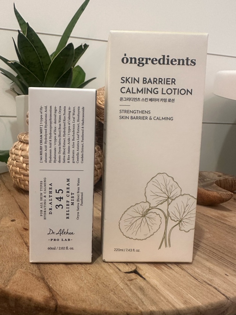 NIB Barrier Support Korean Beauty Bundle for acne prone/sensitive skin